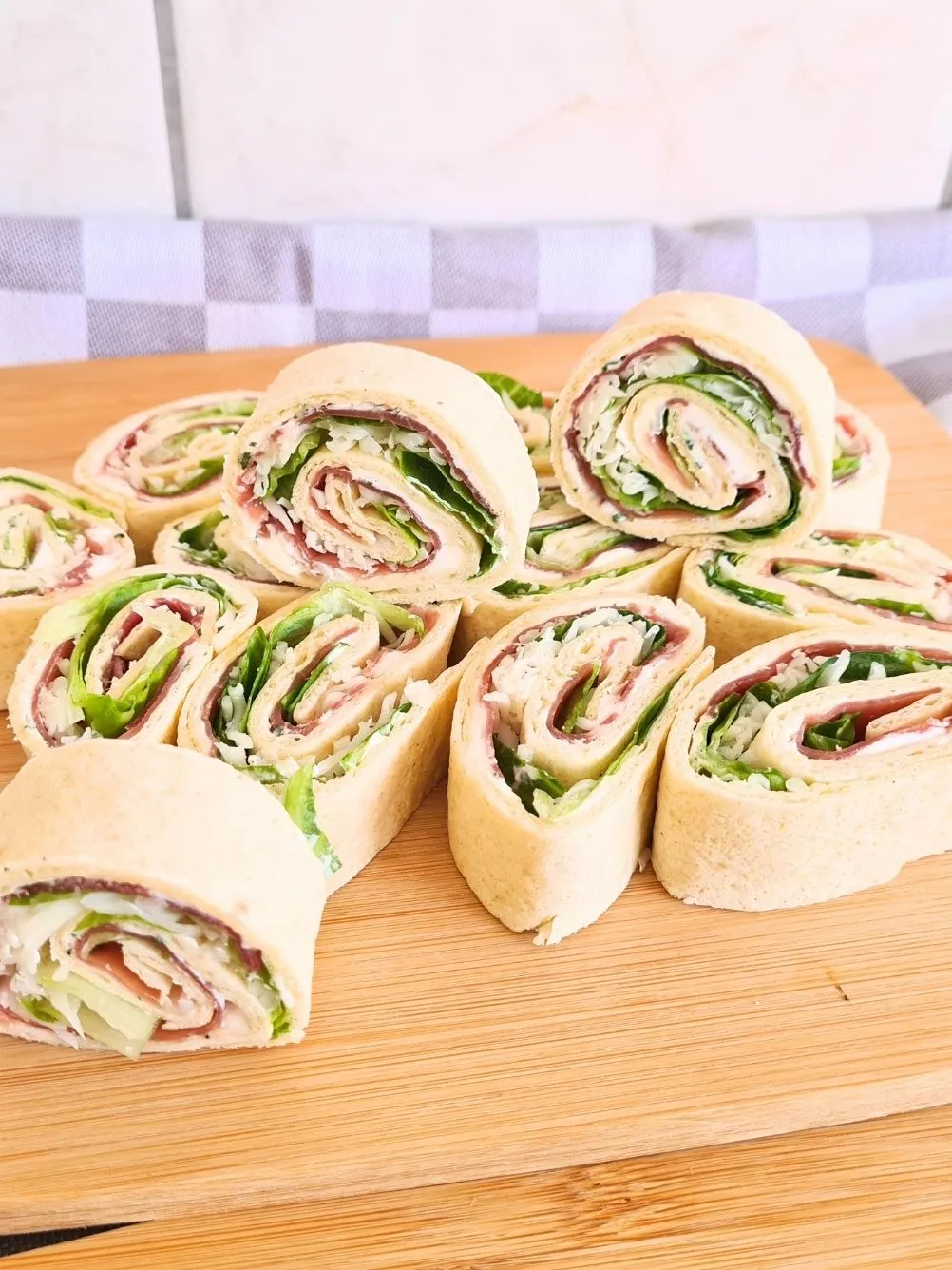 ham tortilla pinwheels