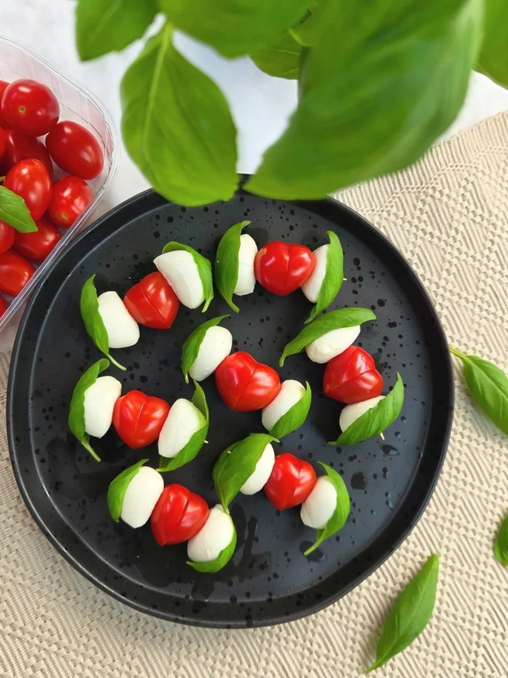 Mini Caprese Skewers Recipe