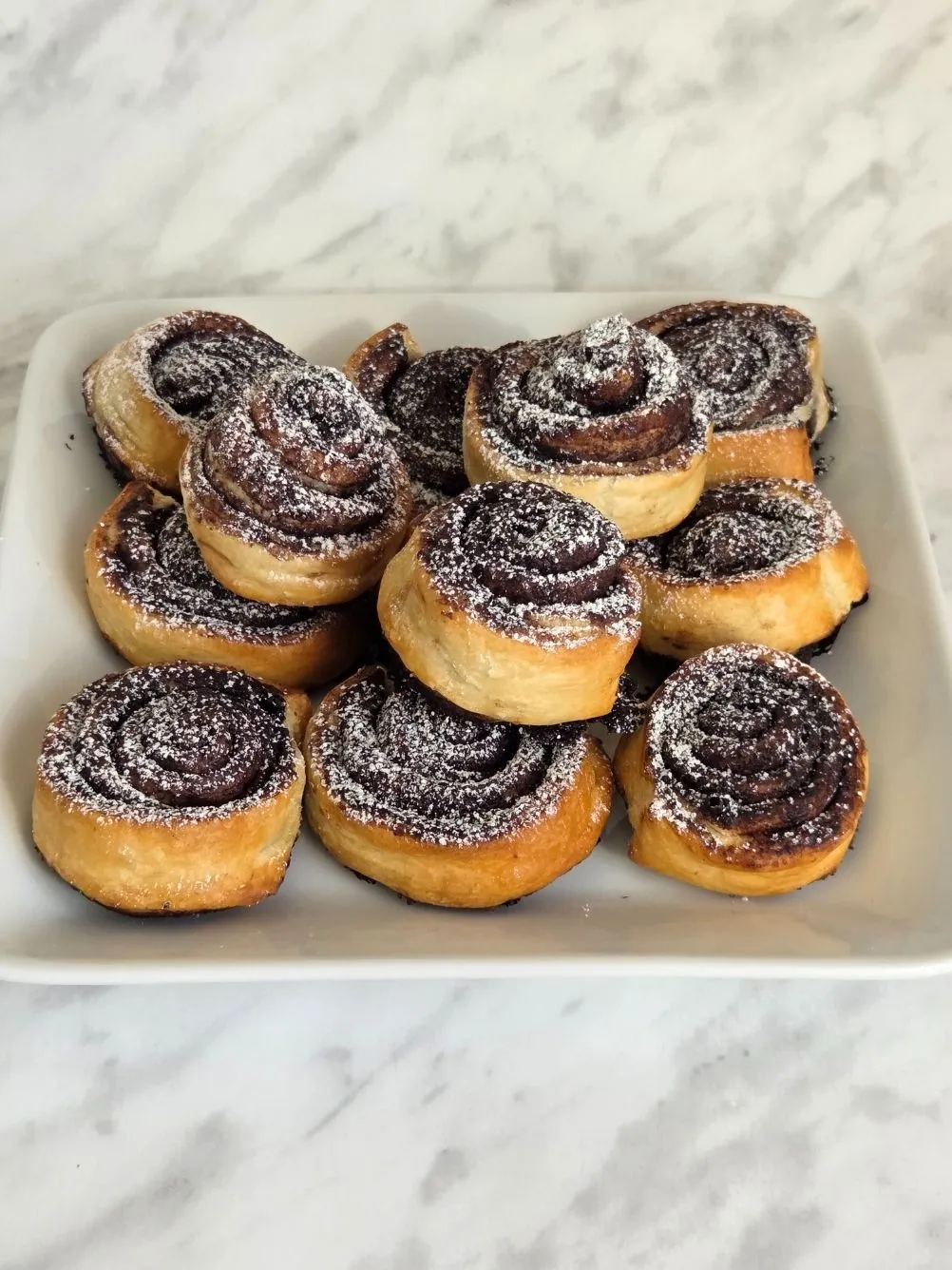 Chocolate Puff Pastry Pinwheels Recipe