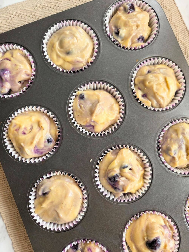 lemon blueberry muffins recipe