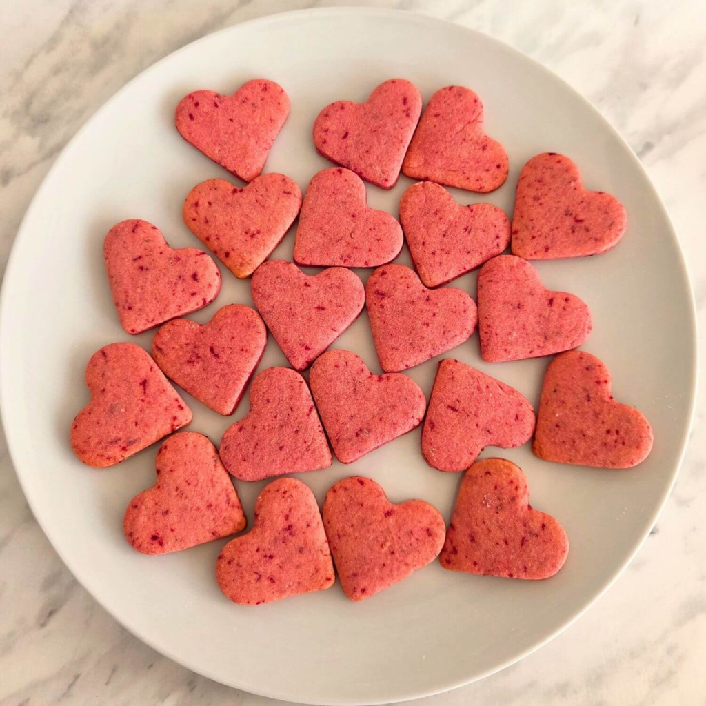 beetroot heart cookies recipe