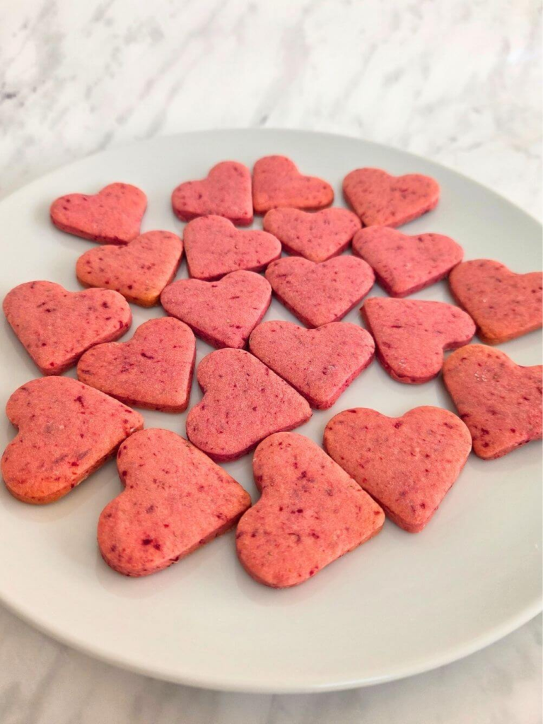 beetroot heart cookies recipe