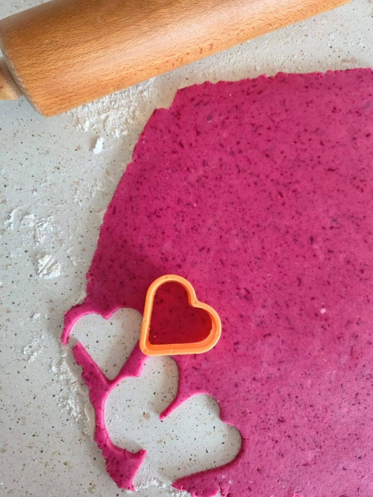 beetroot heart cookies recipe