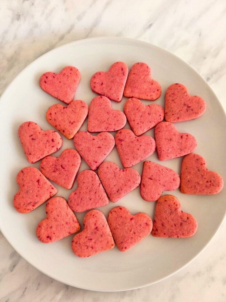 beetroot heart cookies recipe