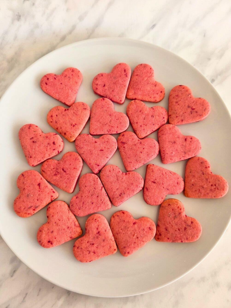 beetroot heart cookies recipe