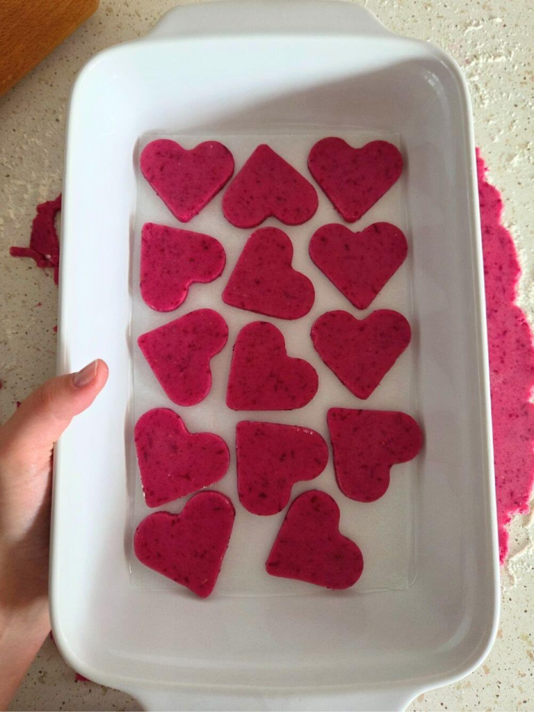 beetroot heart cookies recipe