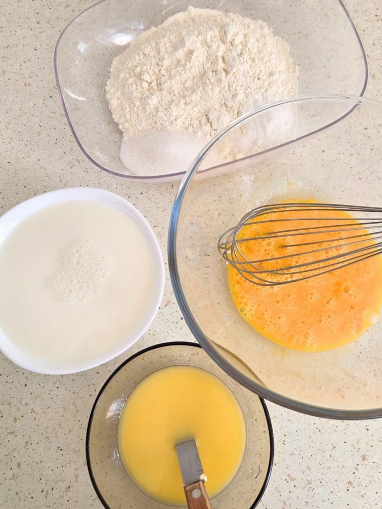 easy waffle recipe - fluffy homemade vanilla waffles