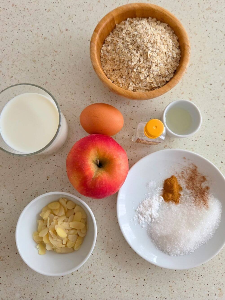 Apple baked oatmeal recipe