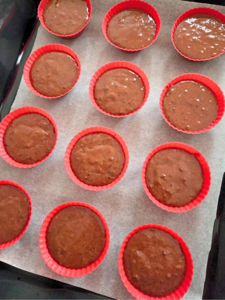 Double chocolate banana muffins recipe