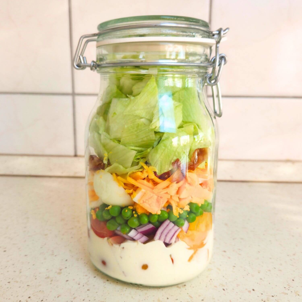 mason jar 7 layer salad recipe