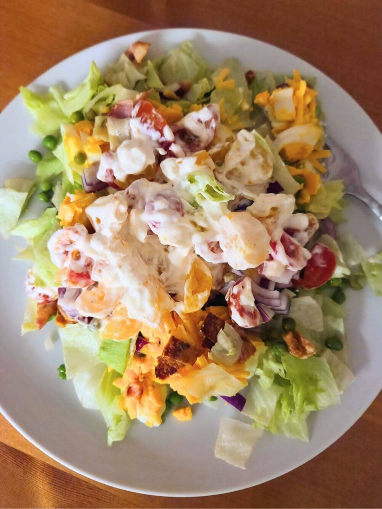 Mason jar 7 layer salad recipe