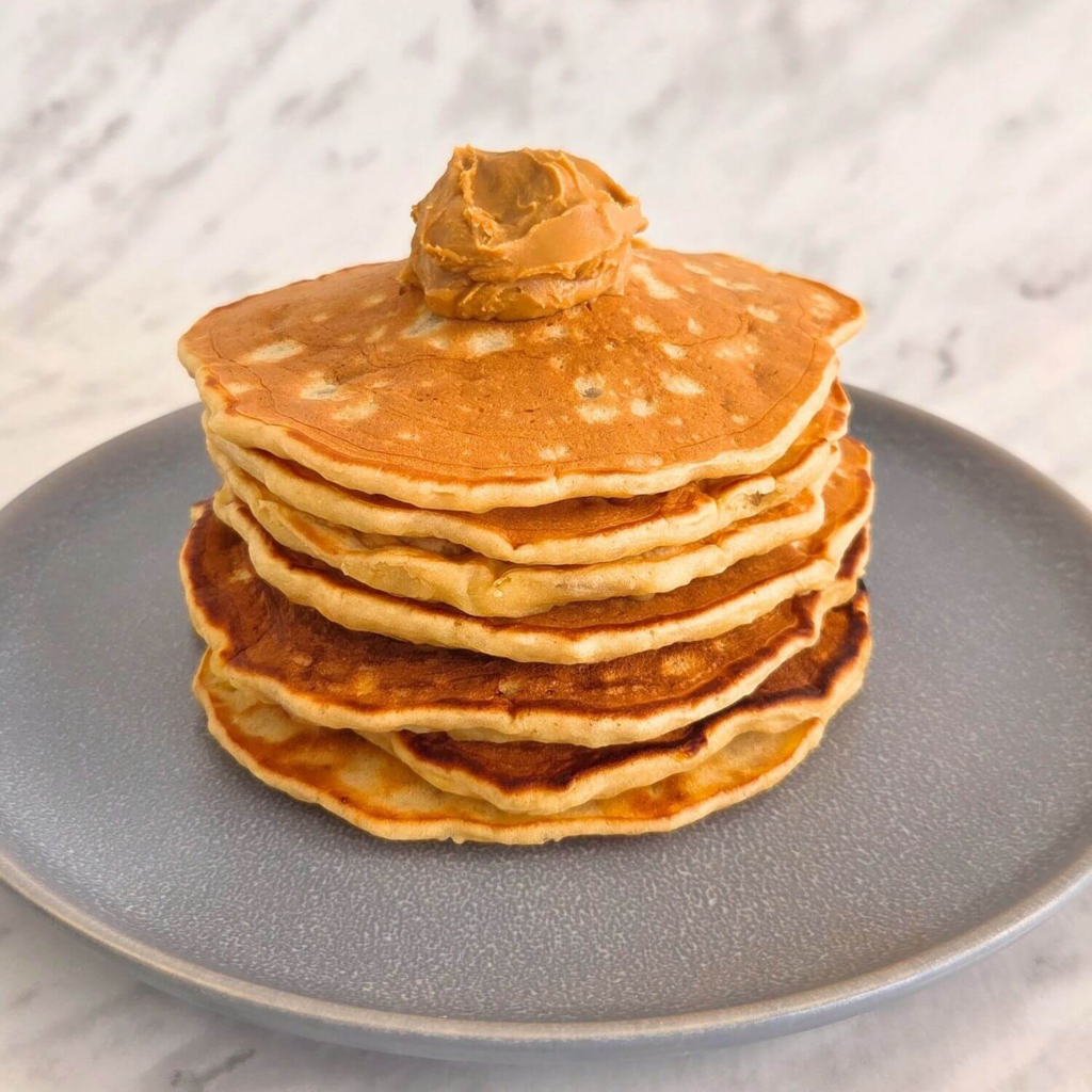 Peanut butter banana pancakes recipe