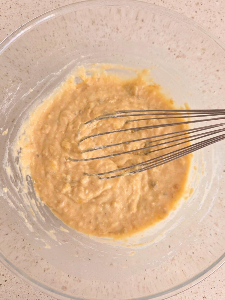 Peanut butter banana pancakes recipe