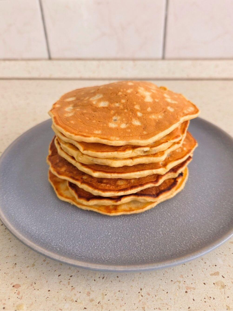 Peanut butter banana pancakes recipe