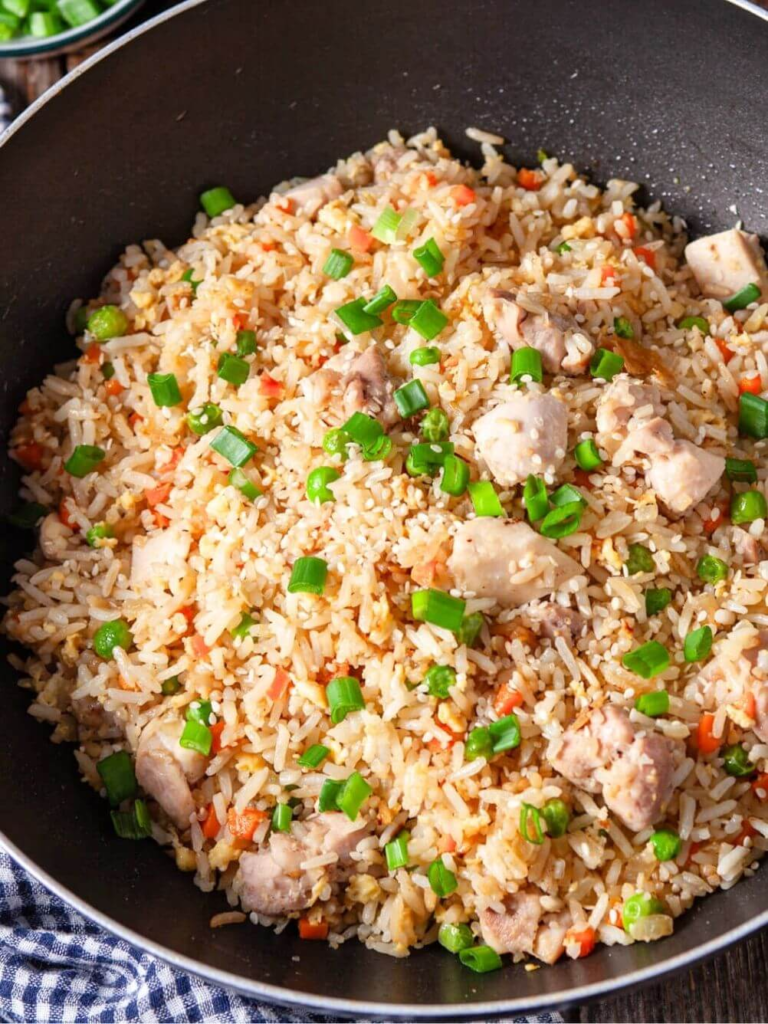 Chicken fried rice recipe