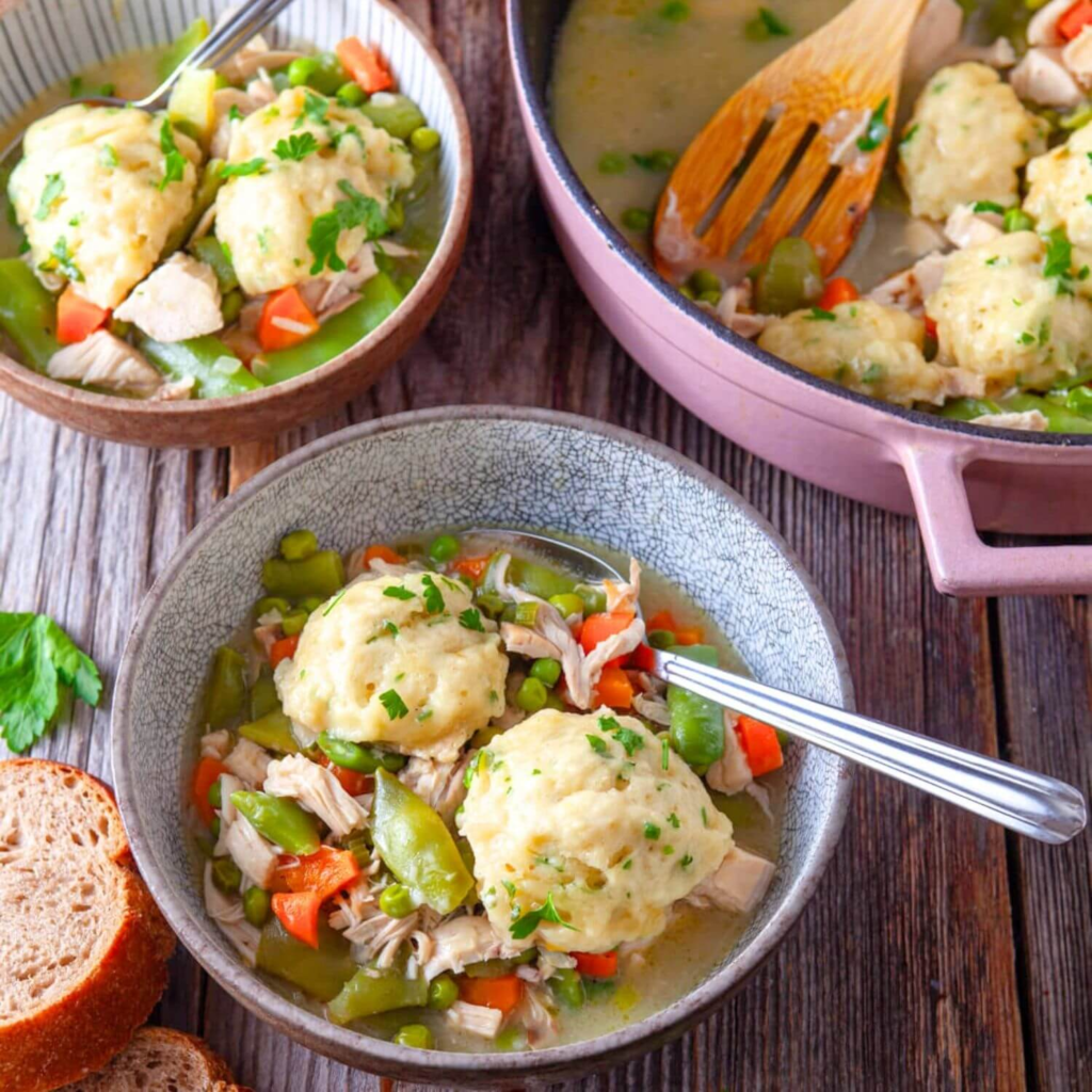 one pot chicken and dumplings recipe