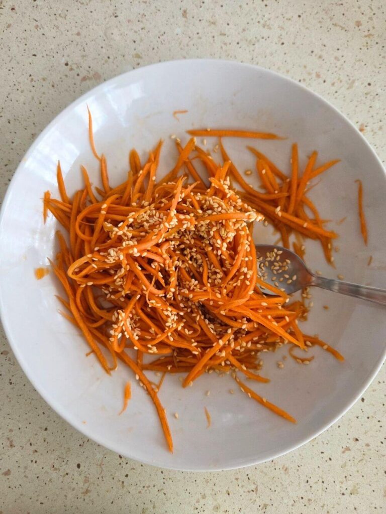 Raw Carrot Salad Recipe