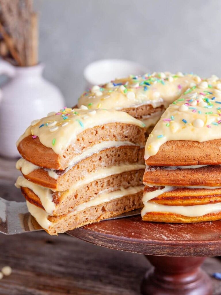 Pumpkin Pancake Cake Recipe