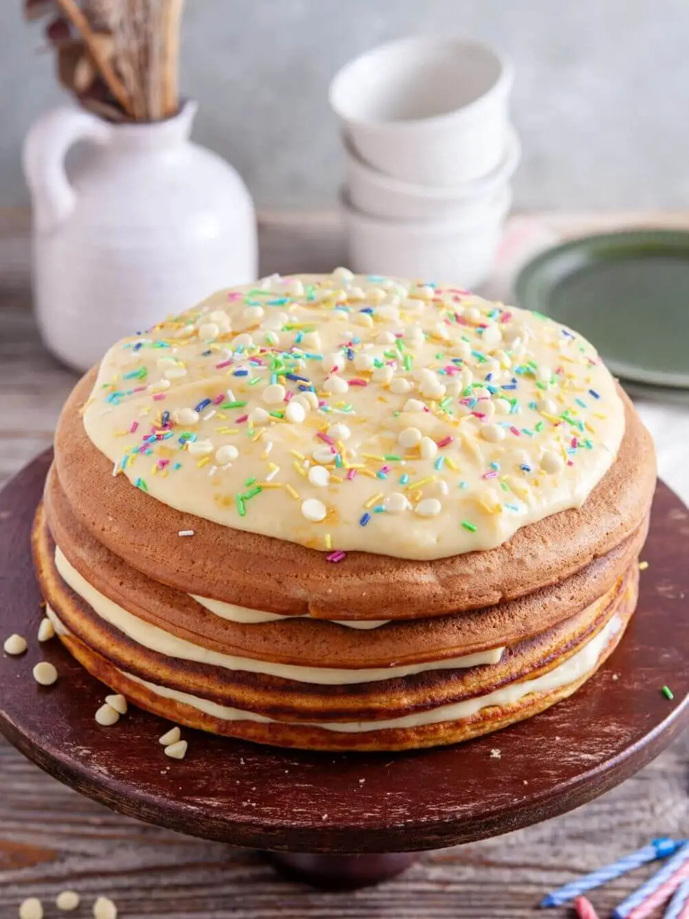 Easy Pumpkin Pancake Cake Recipe