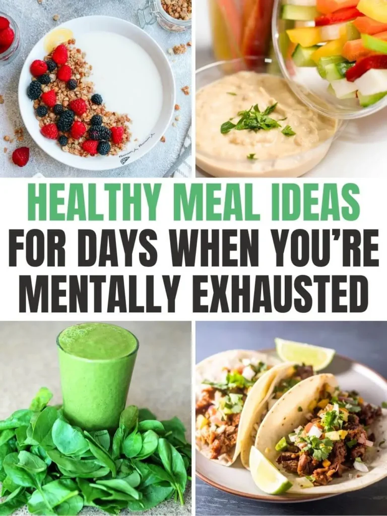 Healthy Meal Ideas for Days When You’re Mentally Exhausted