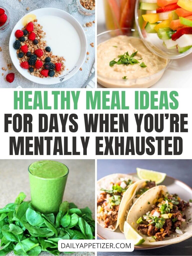 Healthy Meal Ideas for Days When You’re Mentally Exhausted
