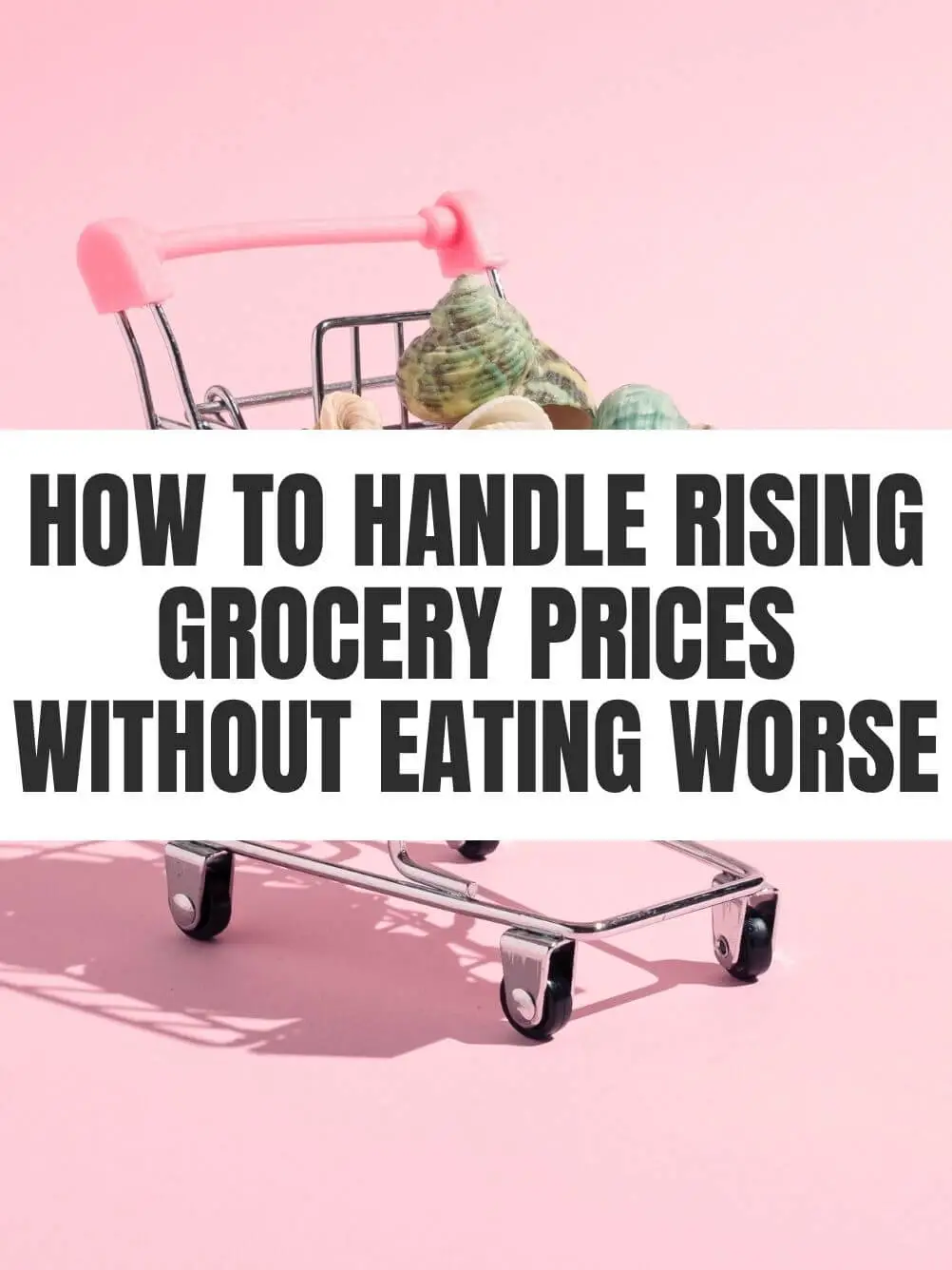 how to handle rising grocery prices without eating worse