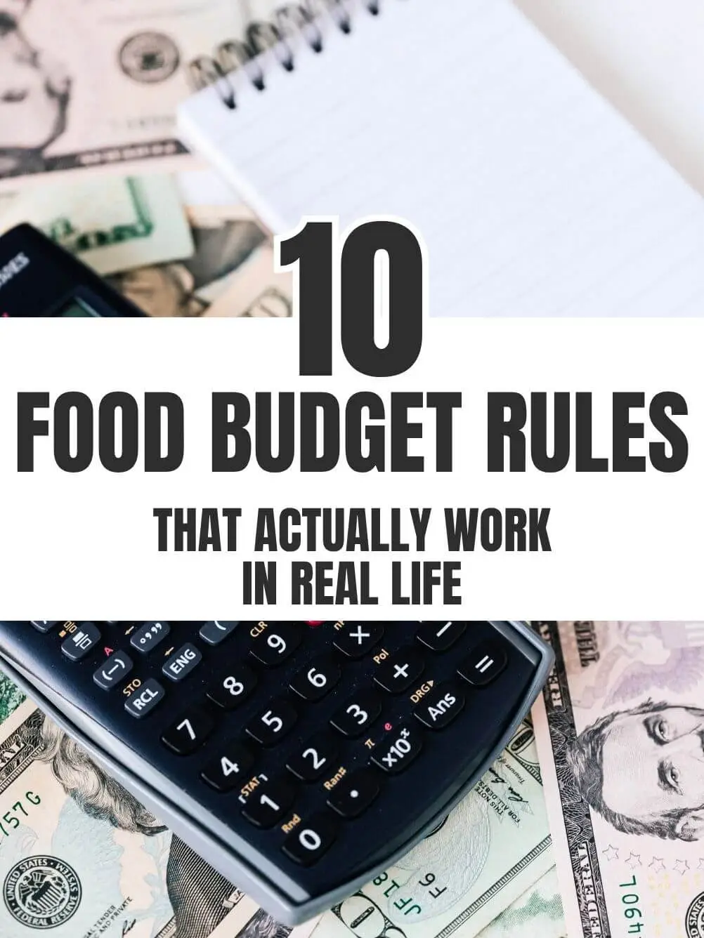 food budget rules