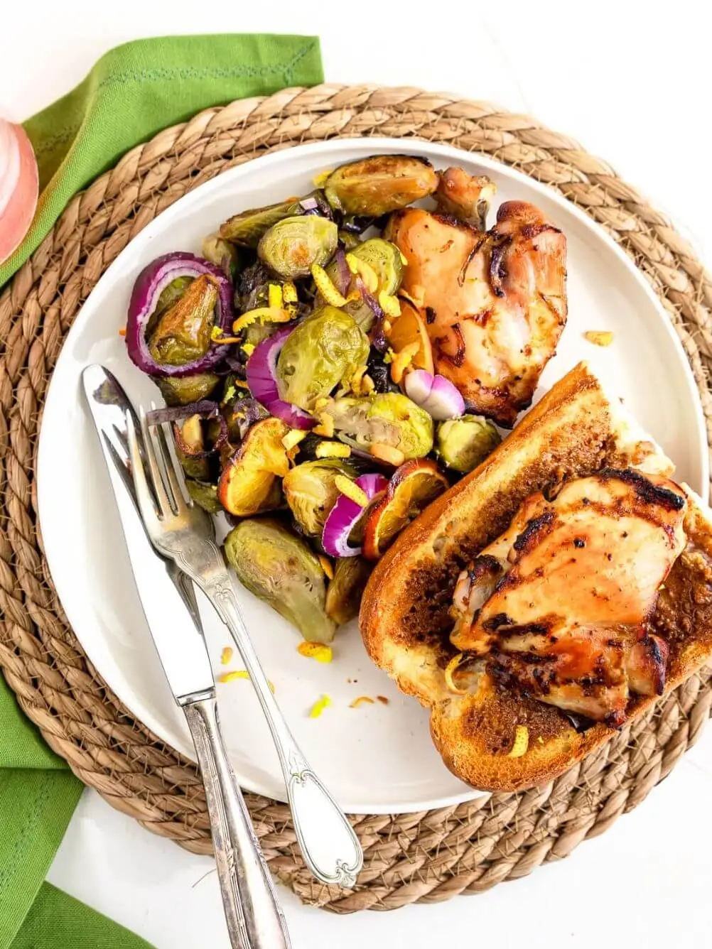 sheet pan orange chicken recipe